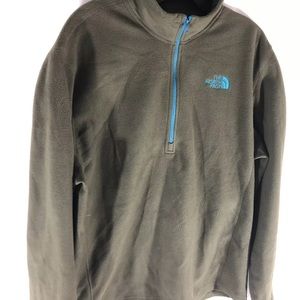 Men’s the north face zip up collared medium